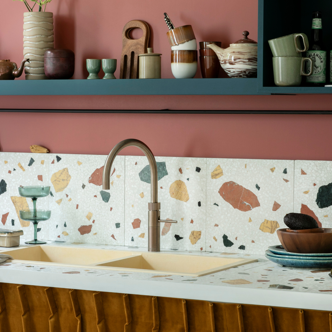 Quooker Fusion Round / Messing Patina