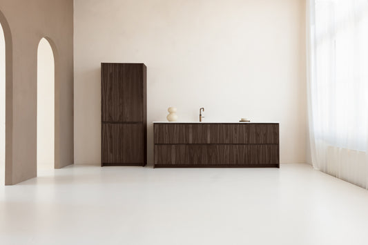 METOD lade No. 2 dark walnut