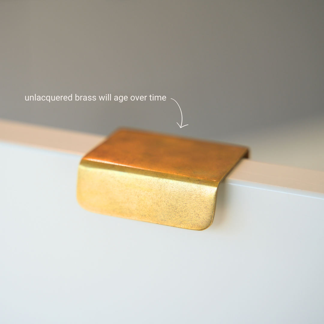Unlacquered Brass Tophandle