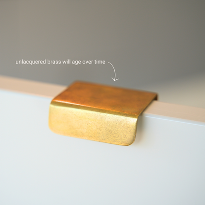 Unlacquered Brass Tophandle