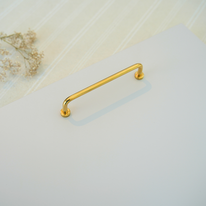 Unlacquered Brass Plus Handle